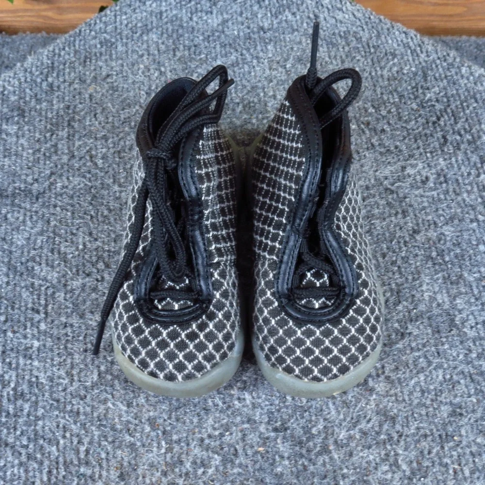 Nike Jordan Horizon Toddler Sneakers Size 5C Basketball Shoes Black White Grey‎